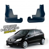 Бризковики для Mercedes B-class W245 2005-2011 передні 2 шт.   Бризковики для Mercedes B-class W245 2005-2011 передні 2 шт.